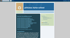 Desktop Screenshot of nurse-princess-school.blogspot.com