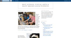 Desktop Screenshot of britvisualartsdoessockpuppets.blogspot.com