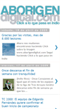 Mobile Screenshot of aborigenmedios.blogspot.com