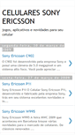 Mobile Screenshot of celularessonyericsson.blogspot.com