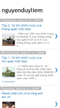 Mobile Screenshot of nguyen-duy-liem.blogspot.com