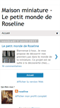 Mobile Screenshot of lepetitmondederoseline.blogspot.com