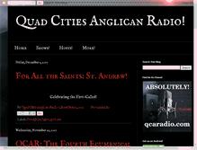 Tablet Screenshot of anglicanradio.blogspot.com