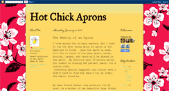 Desktop Screenshot of hotchickaprons.blogspot.com