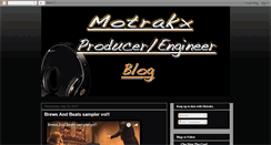 Desktop Screenshot of motrakx.blogspot.com