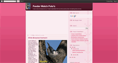 Desktop Screenshot of feederwatchfotos.blogspot.com