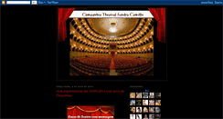 Desktop Screenshot of ciatheatralsandracamillo.blogspot.com