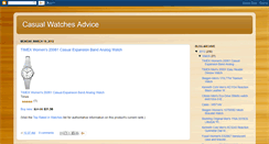 Desktop Screenshot of forcasualwatches.blogspot.com
