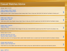 Tablet Screenshot of forcasualwatches.blogspot.com