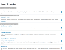 Tablet Screenshot of lossuperdeportes.blogspot.com