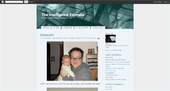 Desktop Screenshot of intelligenceestimate.blogspot.com