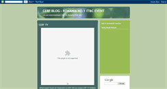 Desktop Screenshot of cerfblog.blogspot.com