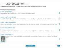 Tablet Screenshot of jeencollection.blogspot.com