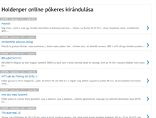 Tablet Screenshot of holdenper-theflop.blogspot.com