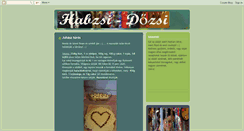 Desktop Screenshot of habzsi-dozsi.blogspot.com