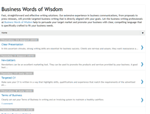 Tablet Screenshot of businesswordsofwisdom.blogspot.com