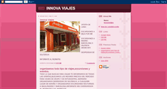 Desktop Screenshot of innovaviajesgandia.blogspot.com