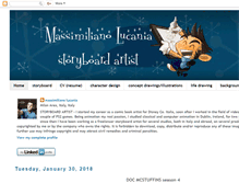 Tablet Screenshot of massimilianolucania.blogspot.com