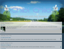 Tablet Screenshot of chibichild.blogspot.com