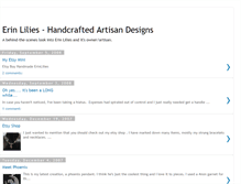 Tablet Screenshot of erinlilies.blogspot.com