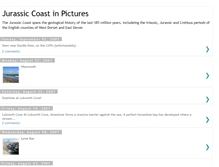 Tablet Screenshot of mylifeonthejurassiccoast.blogspot.com