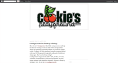 Desktop Screenshot of cookiesplayground.blogspot.com