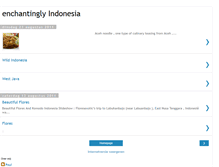 Tablet Screenshot of enchantinglyindonesia.blogspot.com