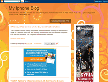 Tablet Screenshot of my-iphone-blogger.blogspot.com