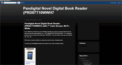 Desktop Screenshot of pandigitalreader.blogspot.com