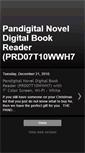 Mobile Screenshot of pandigitalreader.blogspot.com