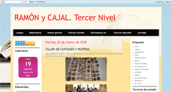 Desktop Screenshot of ciclo3ramonycajal.blogspot.com