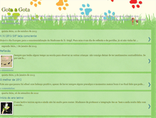 Tablet Screenshot of gotasgotas.blogspot.com