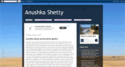 Desktop Screenshot of anushkashetty-blog.blogspot.com