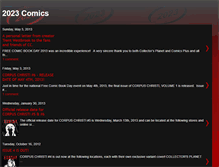 Tablet Screenshot of cc2023comics.blogspot.com