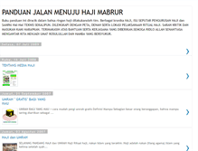 Tablet Screenshot of panduanhaji.blogspot.com