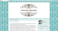 Desktop Screenshot of crystletorvinen.blogspot.com