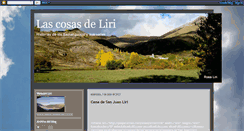 Desktop Screenshot of liri-ribagorza.blogspot.com