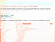 Tablet Screenshot of complete-softwares.blogspot.com