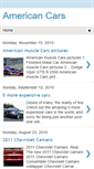 Mobile Screenshot of american-cars-pics.blogspot.com