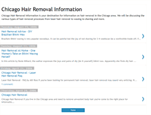 Tablet Screenshot of chicagohairremoval.blogspot.com