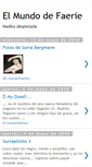 Mobile Screenshot of elmundodefaerie.blogspot.com