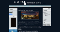 Desktop Screenshot of digitalphotographyfans.blogspot.com