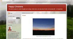 Desktop Screenshot of happy-chickens.blogspot.com