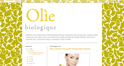 Desktop Screenshot of oliebiologique.blogspot.com