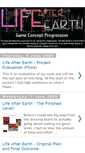 Mobile Screenshot of lifeafterearthgameconcept.blogspot.com
