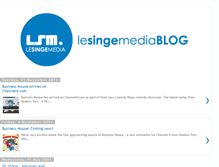 Tablet Screenshot of lesingemedia.blogspot.com