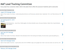 Tablet Screenshot of mafleadtracking.blogspot.com