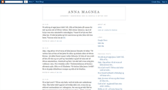 Desktop Screenshot of annamagnea.blogspot.com