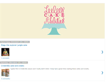 Tablet Screenshot of leeleescakeabilities.blogspot.com