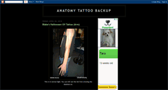 Desktop Screenshot of anatomytattoo01.blogspot.com